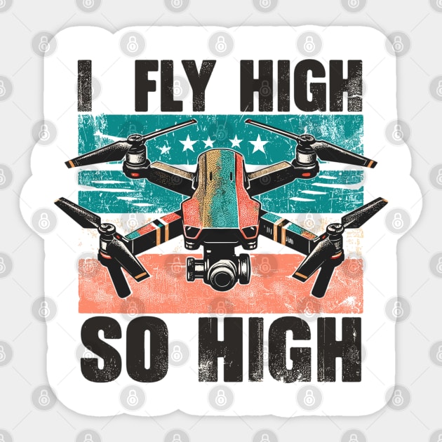 Drone Sticker by Vehicles-Art